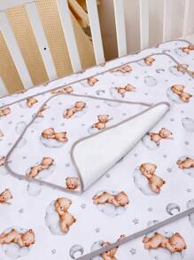 1pc Waterproof Baby Diaper Changing Pad, Multi-Functional Diaper Changing Mat For Newborn Boys & Girls, Leak-Proof Sanitary Pad For Home, Outdoor, Travel, High Quality Lining