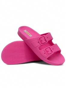 Pópidí Children's Flip-Flops, Papete Sandals, Girls 12.46S - 玫紅色 - 查看 2