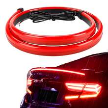 Tira Led Luz Stop Freno Auto Decorativa Universal Tuning Rojo Carmesí Brillante  Vmingo Mexico - Rojo - Ver 2