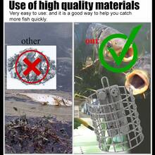 FTK 1 Pc Length 20g-60g Carp Cage Feeder European Fishing Equipment Spotted Style Will Not Rust Suitable For Carp Fishing - Multicolor - View 10