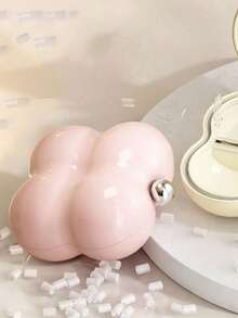 Cloud Shaped Mini Jewelry Storage Box Medicine Box - Portable Multi-Grid Storage Box For Rings, Necklaces, Earrings And Bracelets, Seven-Day Portable Medicine Box With Divided Compartments To Prevent Odors, Large Capacity Portable Moisture-Proof Pill And Medicine Storage Box, Durable Plastic Material With Safety Buckle Design, Pearl Glossy Surface, Multi-Layer Partitions, Jewelry Organizer - Multicolor - View 9