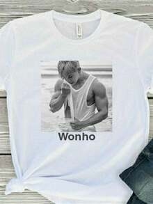 WONHO T-SHIRT - White - View 2