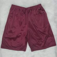 Dry-Fit Bermuda Shorts With Zippered Pockets, Sizes (S To XL) - Redwood - View 2