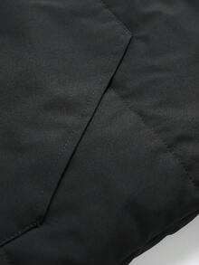 Men's Outdoor Casual Sports Fashion Jacket With Large Pockets, Thickened Thermal Lined Hooded Long Jacket, Suitable As Gift For Boyfriend, Husband, Father, Autumn/Winter