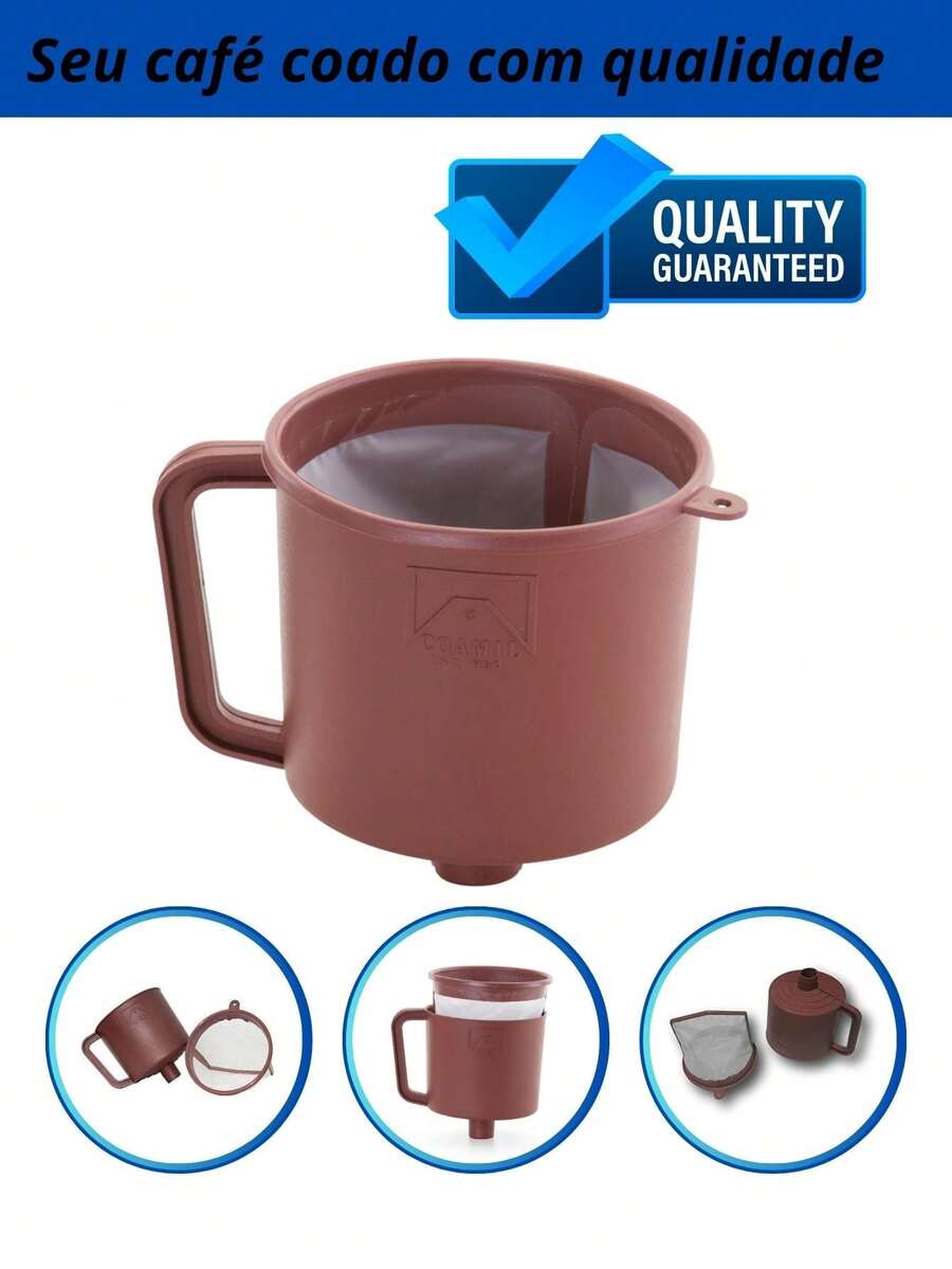 Permanent Coffee Filters - Rust Brown - View 1