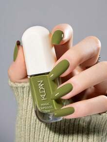 Esmalte de uñas Nuevo Río Estrella 2025, 1 Pieza/10ml, Rojo/Negro/Blanco/Rosa/Marrón/Café y otros colores, sin hornear, secado rápido, desprendible, inodoro, esmalte de uñas a base de agua - Adecuado para mujeres y niñas - Nuevo esmalte de uñas para otoño e invierno, adecuado para otoño e invierno