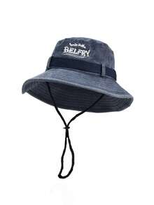 1PC Solid Color Wide-Brimmed Bucket Hat Casual Sports Sun Hat Adjustable Bucket Hat Outdoor Sports Gift - Khaki - View 13