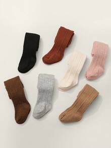 Autumn/Winter Baby Girls & Girls' Thick Warm Leggings, Children Tights - Multicolor - View 2