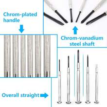 11pcs Mini Precision Magnetic Screwdriver Set, High-Quality Tiny Screwdriver Kit For Electronics, Toys, Computers And Watch Repair - Durable Metal Construction - Silver - View 7