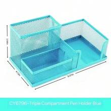 Multifunctional And Creative Office Supplies Desk Organizer For Students, Simple In Design And Great For Storage. - Multicolor - View 2
