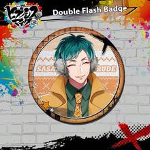 Hypnosis Mic -Division Rap Battle- Hifumi Doppo & Division Rap Battle Character 75mm/58mm Double Flash Badge Set - Anime B-Style PET Material Pin | Stitch Toys, Travel Toys, Classroom Fidget Toys, Mini Stuff Bath Toys, Christmas Stationery, Stress Ball - Birthday Gift, Christmas Gift, Halloween Gift, Christmas Eve Gift, Perfect Gift, Toys, Games - Multicolor - View 13