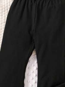Pantalones con estampado de mariposa para niñas, nuevos pantalones largos para niñas jóvenes, pantalones acampanados para niñas, estilo de moda coreano, adecuados para primavera y otoño