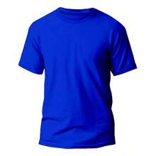 KIT 3 Basic Plain Men's T-Shirts 100% Cotton 30.1 - Xanh nhạt + Hồng nhạt + Xanh đậm - Xem 2