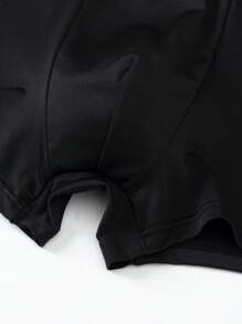 5pcs/Pack Teen Boys' Boxer Briefs, Mid-Rise Trunks For Boys Aged 12-18 Years Old