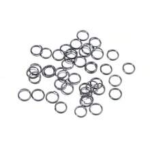 50-200 piezas/Lote Anillos divididos de 3-20 mm Conectores para hacer pulseras, collares, joyería y accesorios DIY - anillo de salto - Ver 48