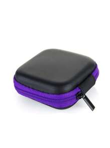 收纳盒/收纳袋 便携式数据线 旅行电子产品收纳包 便携式耳机盒 多色可选 适用于手机数据线和耳机线 商务旅行 学校 学院 办公室 学校用品 学校配件 返校 大学生收纳包 旅行必备品 返校