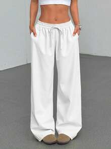 Women Pants - White - View 3