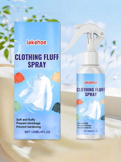 Fabric Wrinkle Release & Anti-Static Spray, Ironing-Free Spray-On Care Agent, Removes Wrinkles, Fresh & Non-Sticky