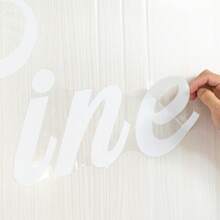 On Cloud Nine Party Decal Sign- On Cloud 9 Decorations,Cloud Nine Baby Shower Decor,Decal Sticker For Wall, Mirror Or Acrylic On Cloud Nine Sign (White Cloud Nine),10135390 - 白色 - 查看 9