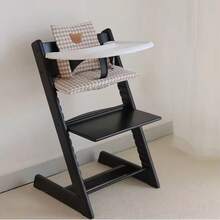 Weiches Sitzkissen für Kleinkinder, Hochstuhlkissen für Babys, Rückenkissen mit Cartoon-Bär-Stuhl und Sitzkissen, Hochstuhl-Zubehör