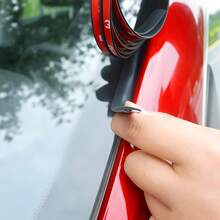 1 Roll Of 10 Feet Car Windshield Sealing Rubber Strip, T-Shaped Sunroof Sealing Cover, Leak-Proof And Soundproofing.