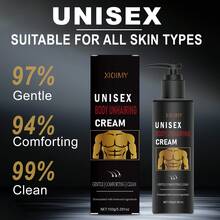 Xioimy 150g 5分钟快速无痛脱毛膏，温和不刺激，快速脱毛，不留黑头，适用于唇部、腋下、腿部、手臂、私密部位、胸部、身体，男女通用快速脱毛膏 - 白色 - 查看 4