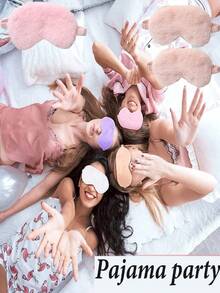 Personalized Sleep Mask Customized Eye Masks Custom Satin Eye Mask Bridesmaid Propossal Gift Custom Gift For Bridesmaid Bachelor Party Gifts Sleep Mask Pamper Party Bridesmaid Gifts - Multicolor - View 11