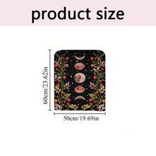 1 Stück/4 Stücke/6 Stücke/10 Stücke Mond & Sternenhimmel, Grünes Blatt & Blumenmuster Kurz-Plüsch Stuhlbezug, abnehmbarer Kurz-Plüsch Material Stuhlschutz Überzug, geeignet für alle Jahreszeiten, Feiertags-Dekoration, für Esszimmer, Wohnzimmer, Haushaltsstühle, mit Rückenschutz, passend für Esszimmer, Büro, Wohnzimmer, Hotel und Heimdekoration