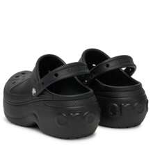Crocs Bella Clog Unisex - Black - View 3