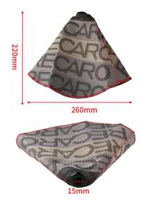 1 pieza Funda protectora universal para palanca de cambios con estilo JDM de tela hiperrealista, accesorios interiores de automóvil - Unitalla - Ver 5