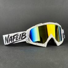 1pc Outdoor Skiing & Cross-Country Goggles, MOTO Riding Outdoor Sports Ski Goggles, Windproof Eyewear - Multicolor - View 11