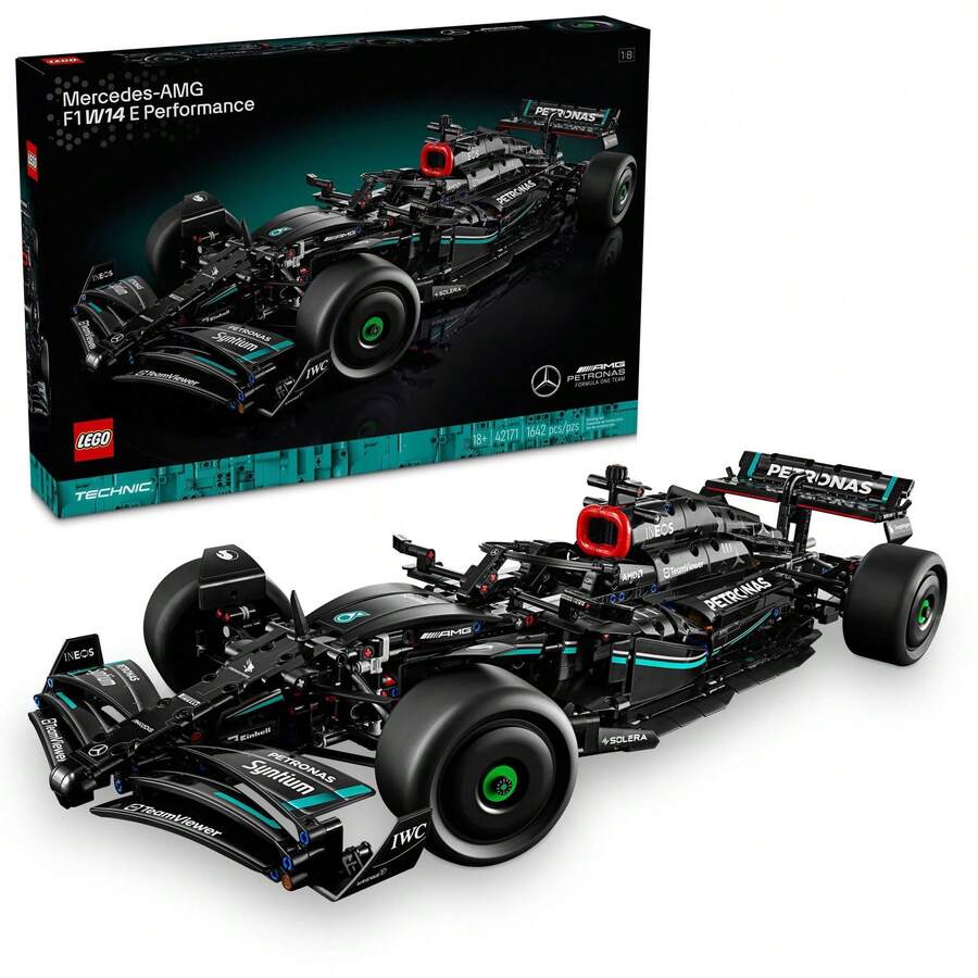LEGO تيكنيك® مرسيدس-AMG F1 W14 E Performance للبالغين 42171 - متعدد الألوان - مشاهدة 1