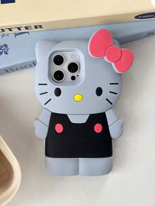 1PC Sanrio 3D 数码手机壳，Hello Kitty 手机壳，可爱卡通装饰手机壳，防摔手机壳，全系列 iPhone12/13/14/15/16/17 手机壳，Galaxy 手机壳，A15 手机壳，G S24 Ultra 手机壳，A15、A35、A55、Galaxy S22/S23/S24/S2，感恩节和情人节惊喜 - 彩色 - 查看 6