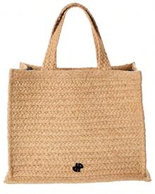 PATOU JP Large Raffia Tote - Nhiều màu - Xem 3