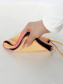 1pc Multi-Functional Absorbent Umbrella Bag, Waterproof Moisture-Absorbing Handheld Umbrella Case, Car/Kids Umbrella Storage Bag, Multi-Purpose Storage Bag, Portable Hanging Camera/Cup Organizer Bag, Machine Washable