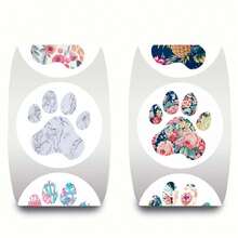 500张动物脚印卷贴纸，烘焙贴纸，创意贴纸，甜点奶茶杯贴纸，外卖标签，封口贴纸，学习用品，返校季 - BJ - 查看 2