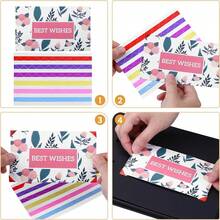 Scrapbook Photo Album, A4 Black Scrapbook With 80 Pages, DIY Memory Photo Books For Baby Family Wedding Birthday Graduation, Small Scrap Book Kit With Gel Colouring Pens Photo Corners Sticker - Black - View 6