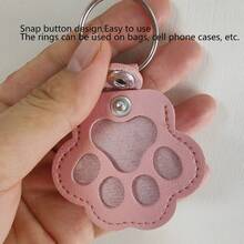 Hippyboyd宠物毛发纪念品收纳袋 - 多功能便携式钥匙扣猫狗毛发收纳袋，适用于猫、狗、兔子等毛茸茸的宠物，宠物毛发纪念品收纳盒