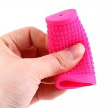 1 Pair Black Rubber Mountain Bike Handlebar Grips - Shock-Absorbing, Non-Slip For Enhanced Cycling Comfort,2.95in*1.1in,Please Confirm The Size Before Purchasing