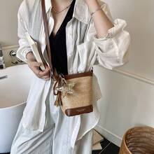 Women Shoulder Bags - 棕色 - 查看 8