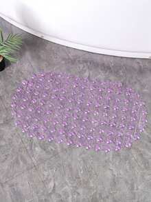 1 件透明浴室防滑垫，带吸盘的 PVC 淋浴房地垫，卫生间防水垫，防霉抗菌淋浴垫，适用于淋浴房、浴缸、卫生间、浴室防滑垫家居浴室装饰夏季返校 - 彩色 - 查看 13