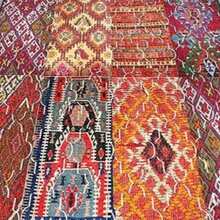 Made In Turkey - Washable Runner Rug – Non-Slip Roll Carpet – 80x120 Cm, 80x150, 80x200, 80x300, 100x200, 100x160, 100x300, 120x180, 140x190 Cm – Cut-To-Size Hallway Rug