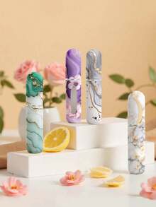 Chai xịt nước hoa họa tiết đá cẩm thạch, Chai nước hoa không cần đổ đầy có thể tái sử dụng, Chai mỹ phẩm mini, Dụng cụ đóng gói nước hoa và hydrosol, Nhiều màu sắc để lựa chọn, Quà tặng sinh nhật cho gia đình và bạn bè, Quà tặng ngày lễ, Du lịch di động 5ml - Nhiều màu - Xem 5