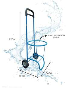 Bottle Carrier Cart - 藍色 - 查看 3