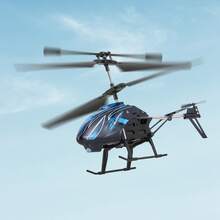 RC Helicopter, 2.4GHz Flying Remote Control Helicopter, 3.5 Channel RC Airplane For Kid, 16 Mins Flight Time, Altitude Hold, One-Key Take Off/Landing & LED Lights, Toys For Kids Ages 8 And Up - 藍色 - 查看 9