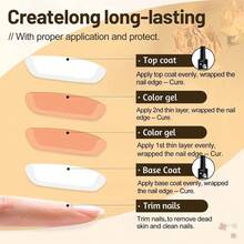 TARTU TARTU Esmalte de Gel para Unhas 8ml - 7 Cores Vibrantes, Remoção por Imersão, Cura por UV/LED, Vinho Roxo Borgonha Rosa Vermelho Vinho Rosa Roxo Azul Verde Branco Preto Azul Amarelo Verde, Cor Semitransparente, Gel Semipermanente para Manicure, Base, Primer, Para Uso Doméstico, Salão e Arte de Unhas, Presente para Mulheres