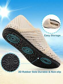 New Breathable Mesh Water Shoes For Children - Lightweight, Waterproof, Stylish, Soft Soled Sports Sandals That Can Dry Quickly In Water, Outdoor Stream Tracing Shoes, Suitable For Boys And Girls To Take Difficult Walks On The Beach Sand, Etc