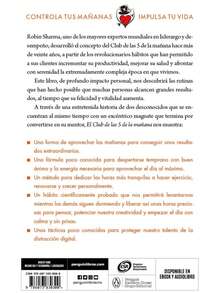 LIBRO EL CLUB DE LAS 5 DE LA MAÑANA Pasta blanda libro desarrollo personal productividad hábitos matutinos guía práctica para mejorar rutina diaria motivación liderazgo enfoque en resultados edición pasta blanda ideal para emprendedores y profesionales