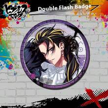 Hypnosis Mic -Division Rap Battle- Hifumi Doppo & Division Rap Battle Character 75mm/58mm Double Flash Badge Set - Anime B-Style PET Material Pin | Stitch Toys, Travel Toys, Classroom Fidget Toys, Mini Stuff Bath Toys, Christmas Stationery, Stress Ball - Birthday Gift, Christmas Gift, Halloween Gift, Christmas Eve Gift, Perfect Gift, Toys, Games - Multicolor - View 23