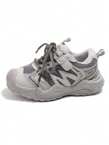 儿童时尚百搭休闲运动鞋，男童女童新款舒适厚底运动鞋，春秋季